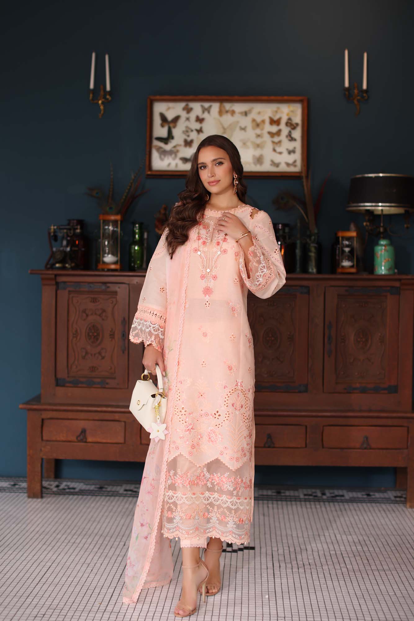 Noor by Saadia Asad | Eid Luxury Laserkari 25 | D9-B