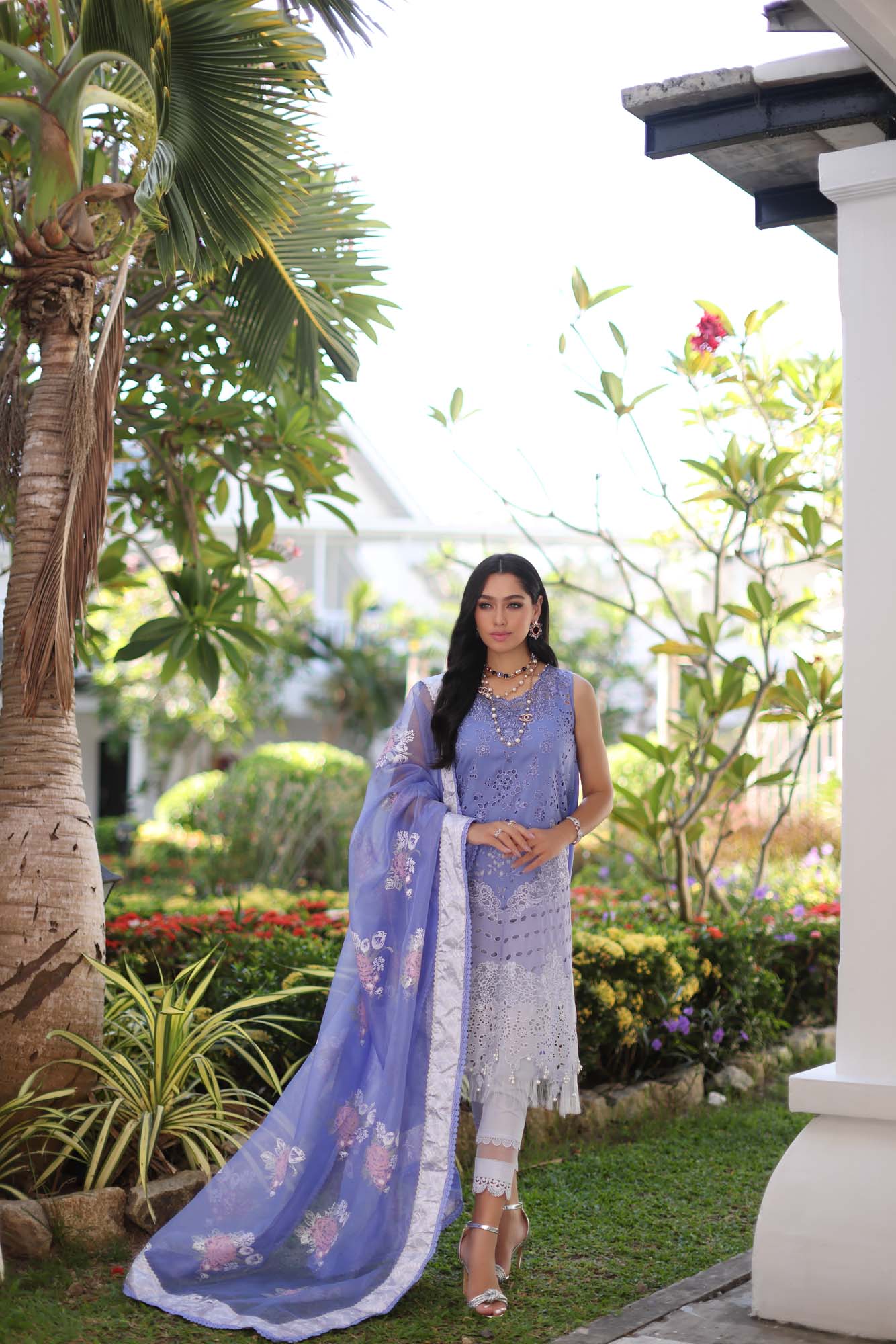 Noor by Saadia Asad | Luxe Chikankari 25 | D3-A
