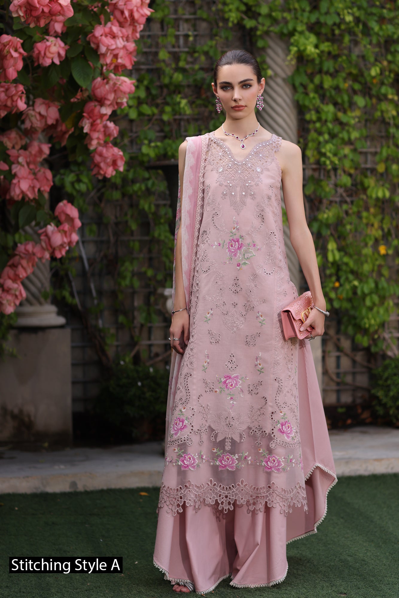 Noor by Saadia Asad | Eid Luxury Laserkari 25 | D3-A main image 1