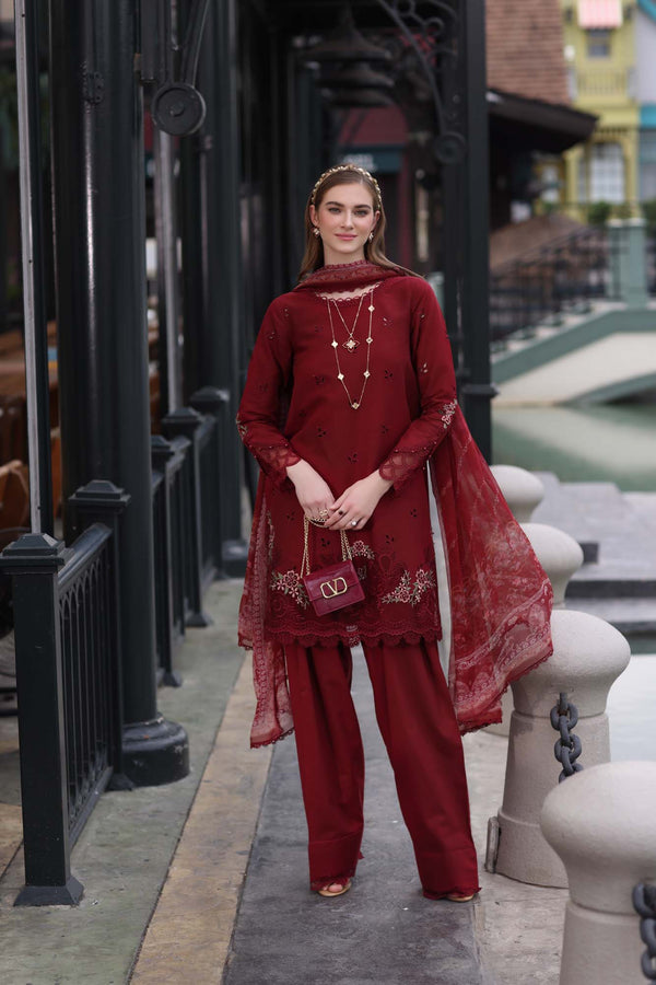 D1- Mulberry Red - Style B