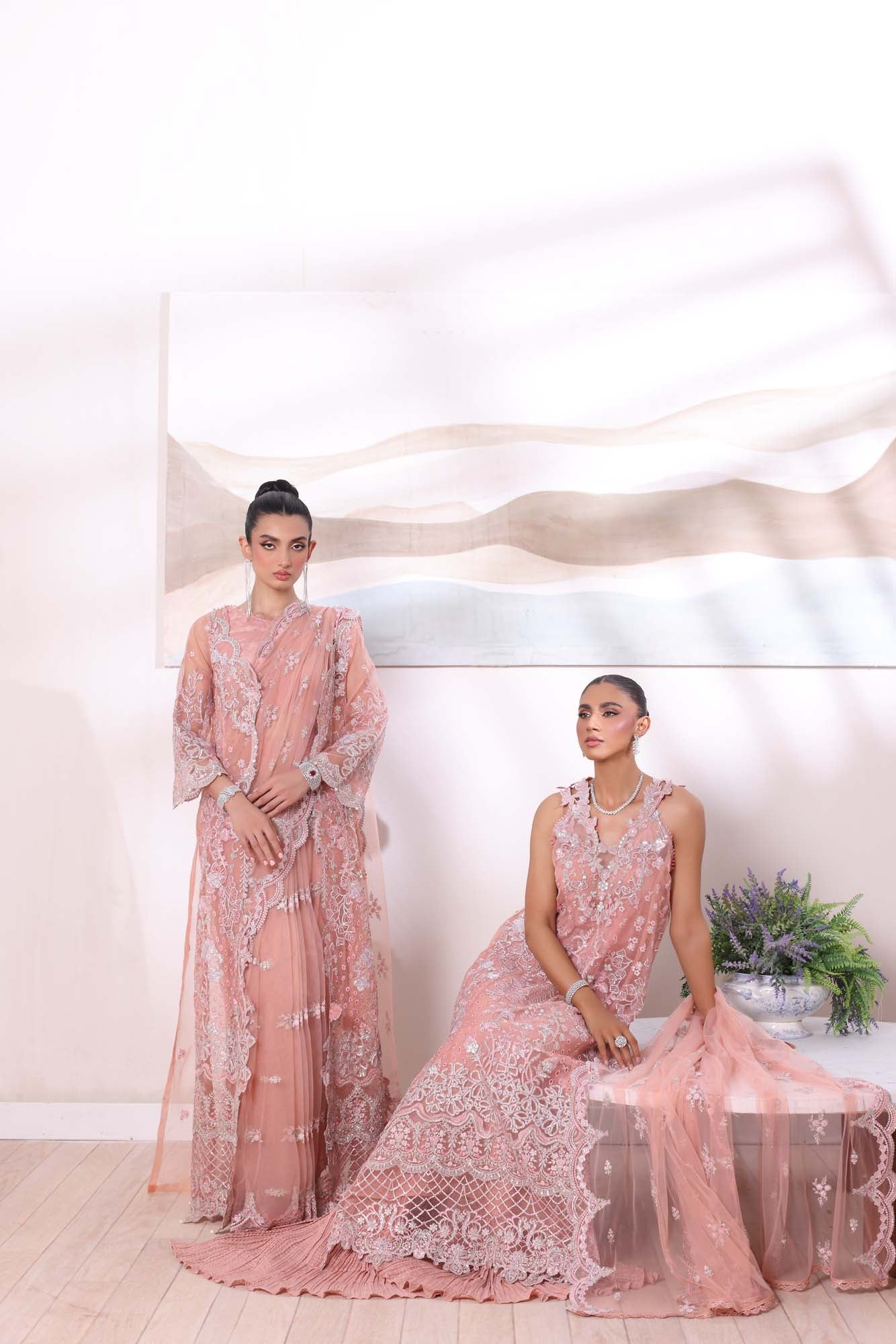 Noor by Saadia Asad | Eid Luxe Printedkari | D6-A