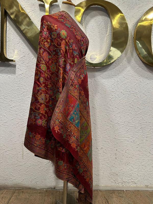 Maroon Floral